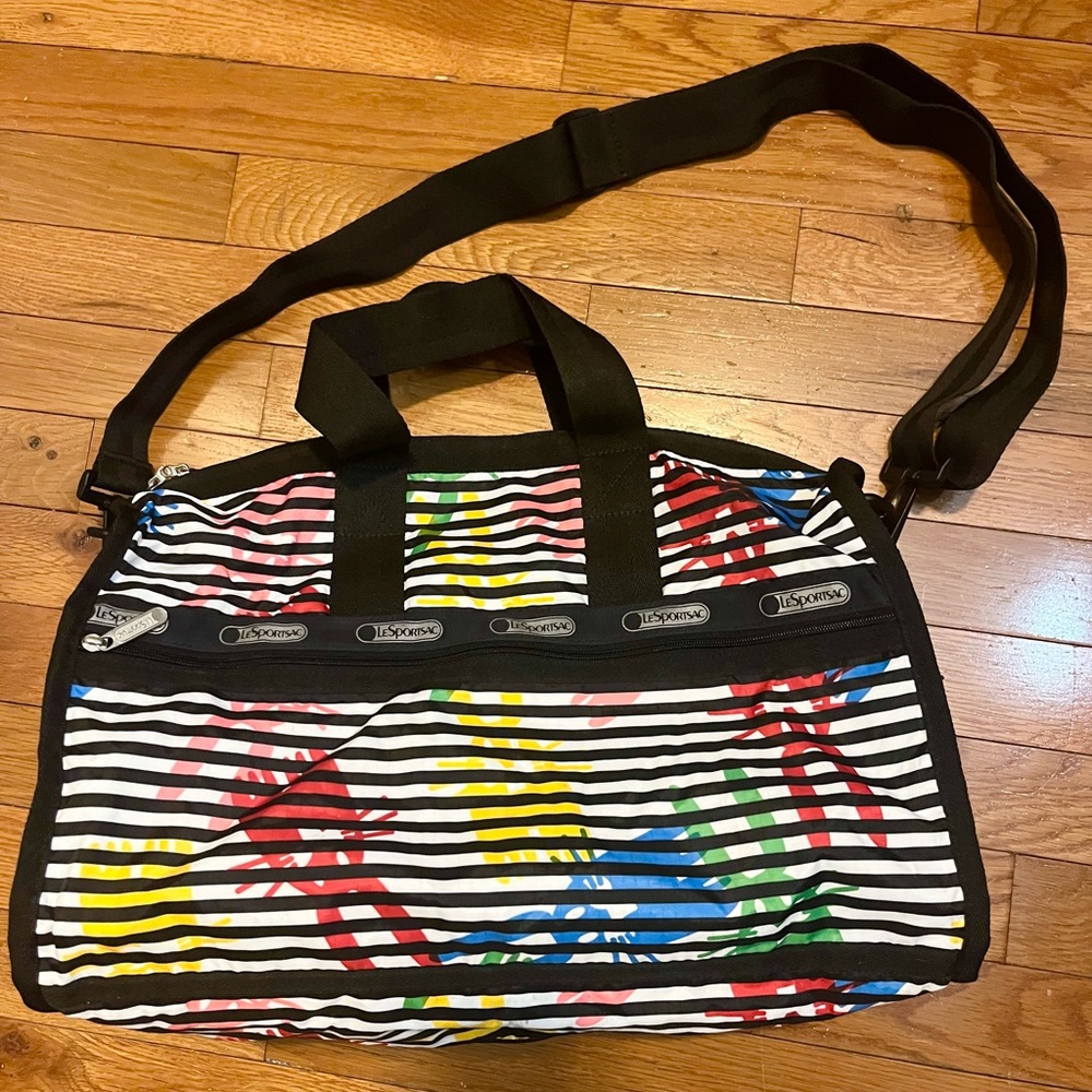 LeSportsac Multi Color Peter Jensen Rabbit Weekenders - Medium - 2 Bags
